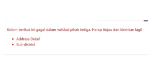 address detail npwp gagal terus
