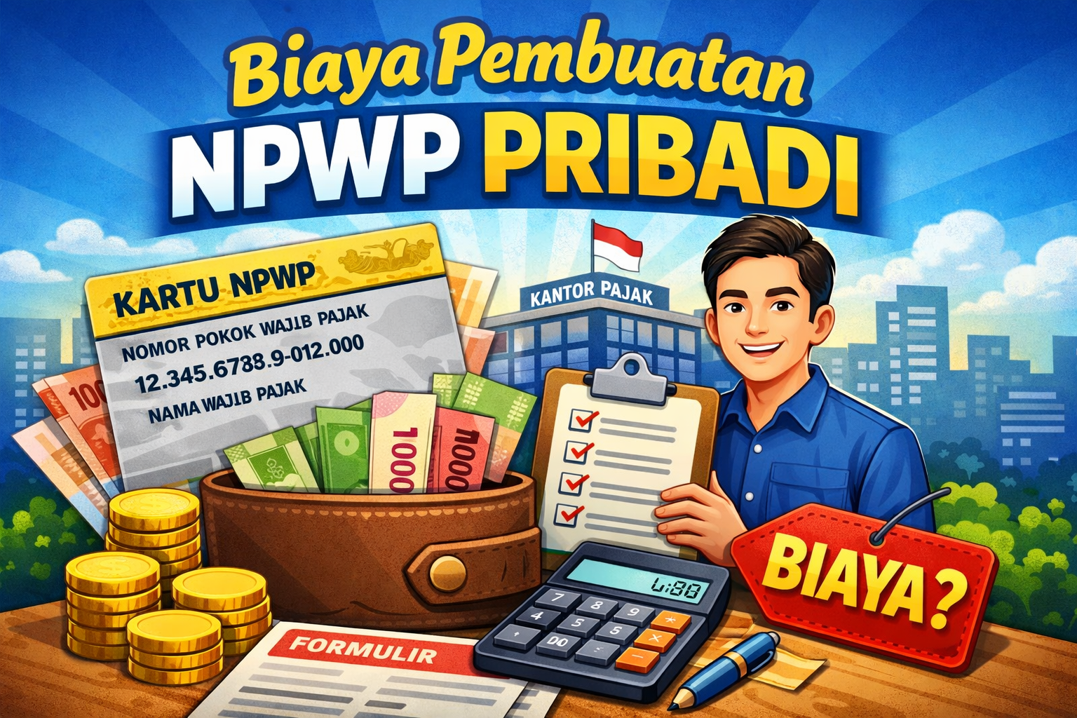 biaya pembuatan NPWP pribadi